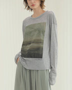 【COCOBELLA】プリントTee - 印象派 - ivonir