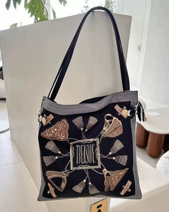  - French style - スカーフ バッグ - ivonir