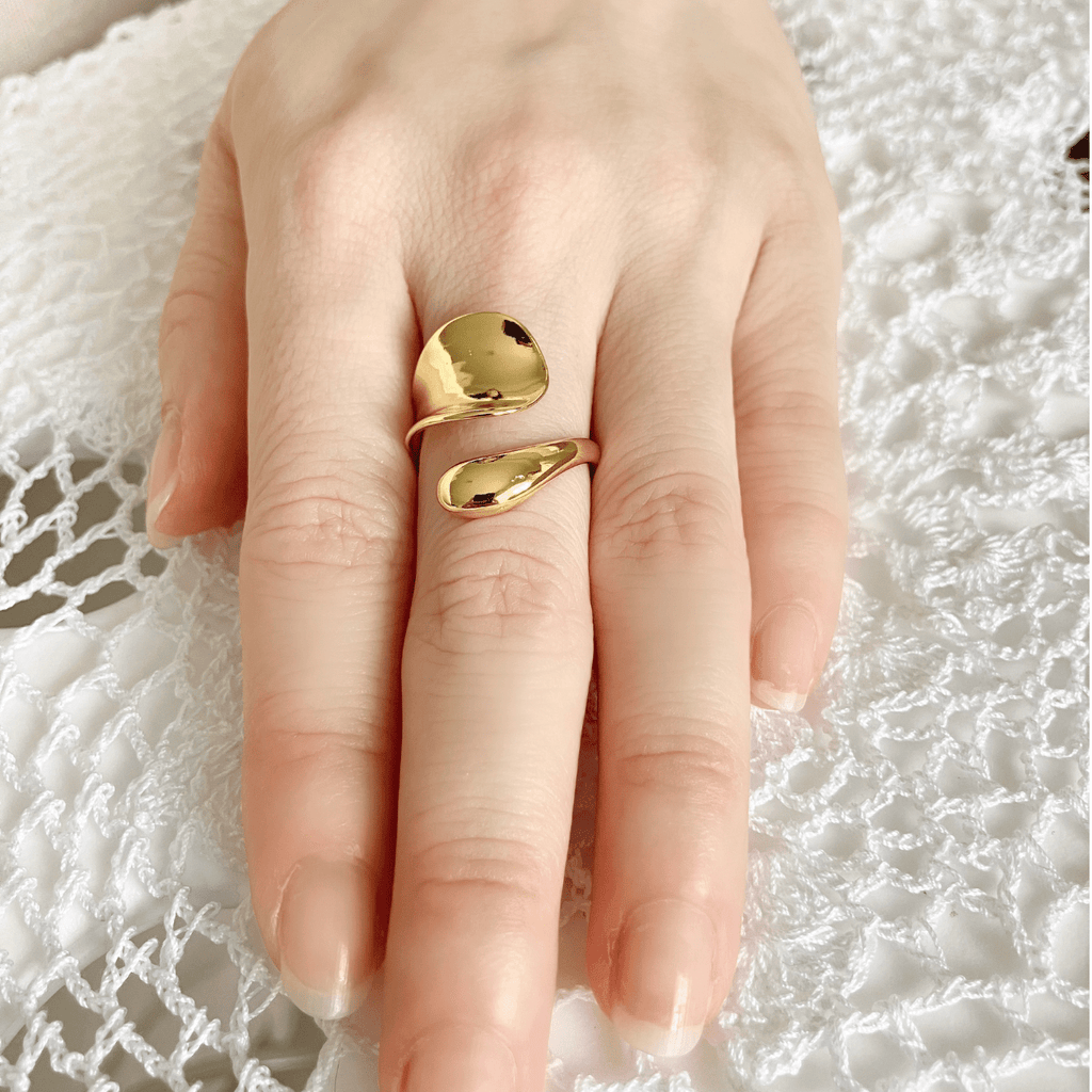 glossy snake ring - ivonir