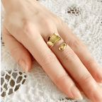 glossy snake ring - ivonir