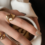 glossy snake ring - ivonir
