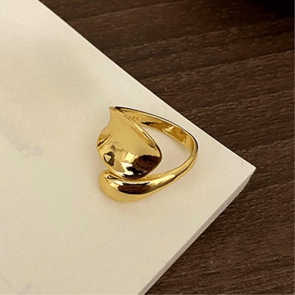 glossy snake ring - ivonir