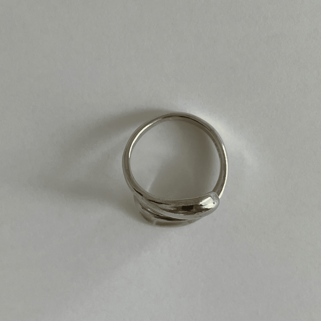glossy snake ring - ivonir