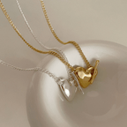 Heart Toggle Clasp necklace - ivonir