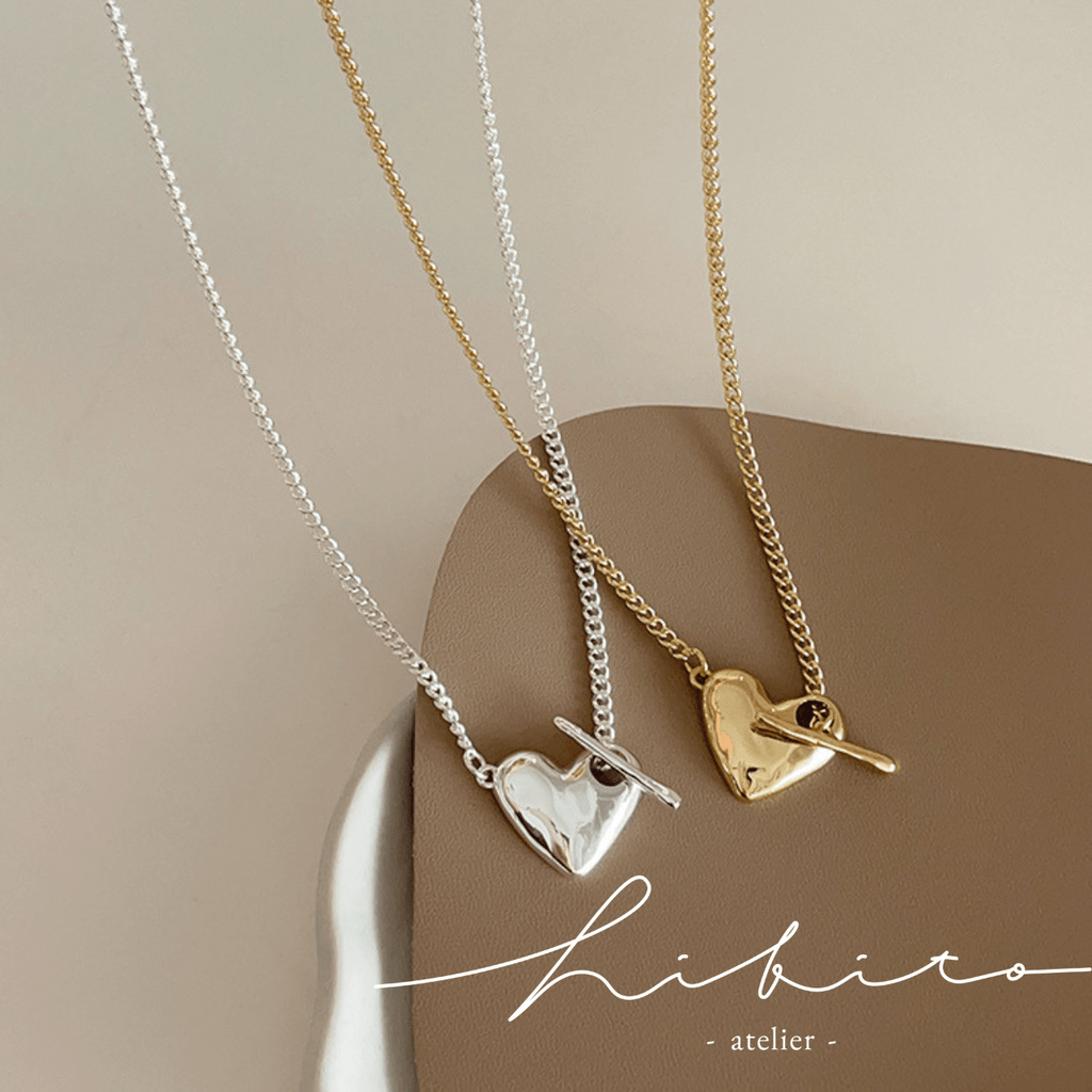 Heart Toggle Clasp necklace - ivonir