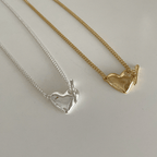 Heart Toggle Clasp necklace - ivonir