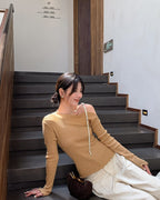 ワンショルダートップス - ivonir