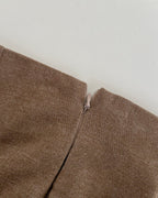 ウエストリボン ウールパンツ - ivonir