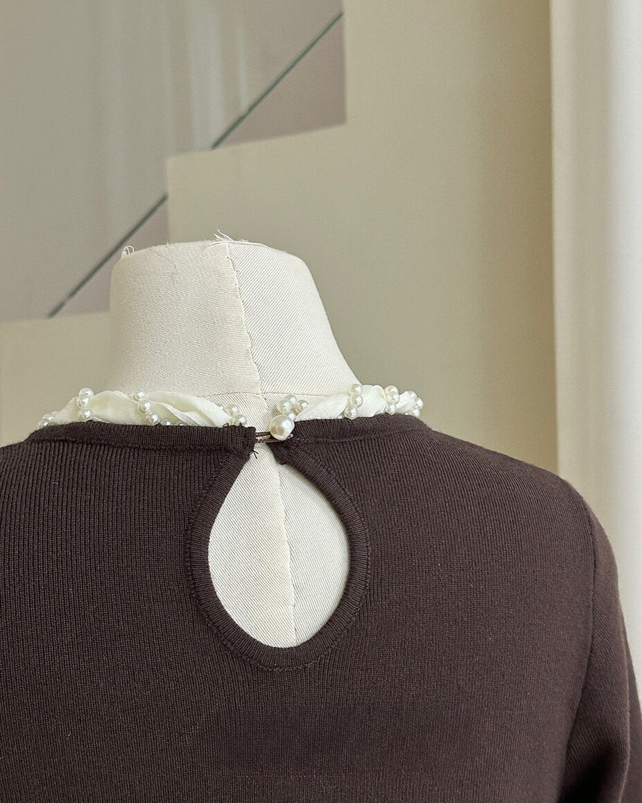 リボンフォーマルトップス - ivonir