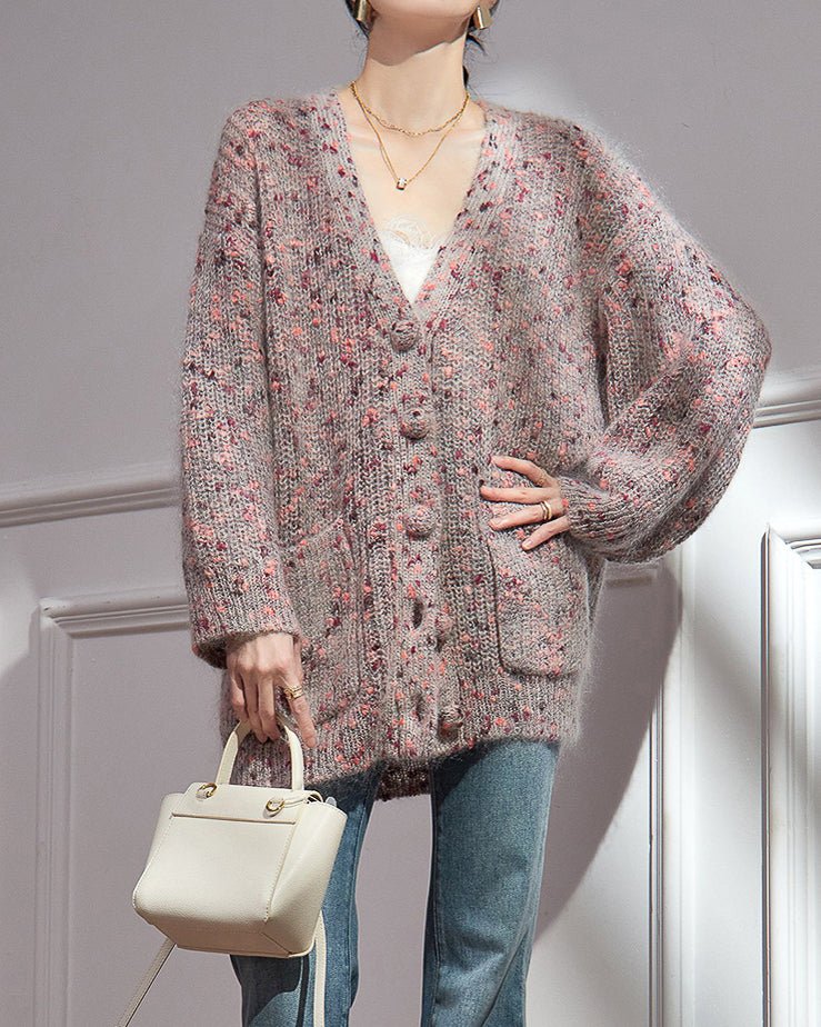 ウールネップ ミックスカーデ 〜ラフな空気感〜 - ivonir