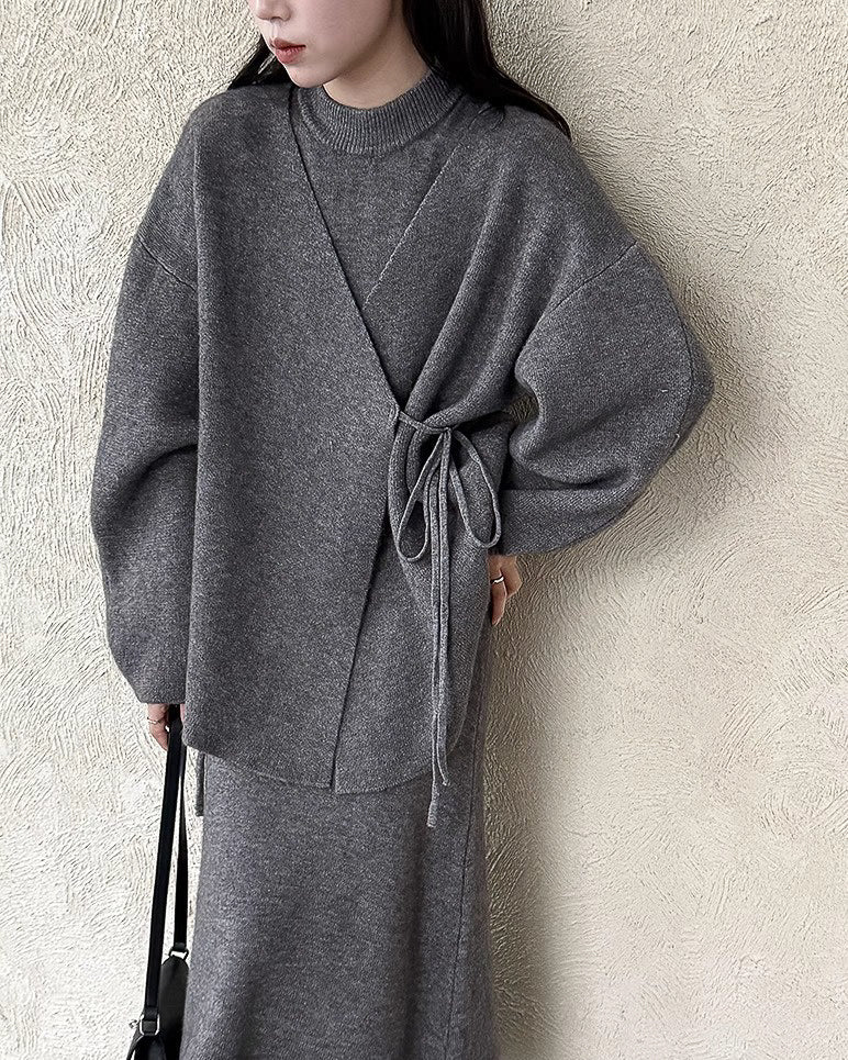 【セットアップ】ノースリーブワンピセット - ivonir