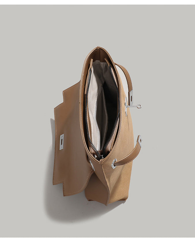 -rétro-ベルテッドバックル バッグ 2way