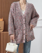 ウールネップ ミックスカーデ 〜ラフな空気感〜 - ivonir