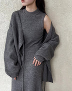 【セットアップ】ノースリーブワンピセット - ivonir