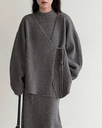 【セットアップ】ノースリーブワンピセット - ivonir