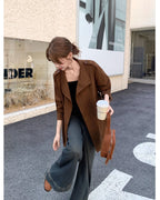 スタンドカラートレンチコート - ivonir