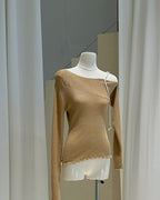 ワンショルダートップス - ivonir