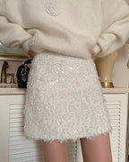 スパンコールシャイニースカート - ivonir