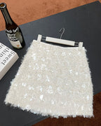 スパンコールシャイニースカート - ivonir