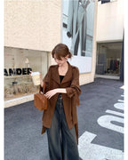 スタンドカラートレンチコート - ivonir