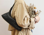 メッシュレザー 2way bag〈3color〉