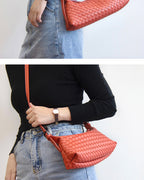メッシュレザー 2way bag〈3color〉