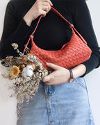 メッシュレザー 2way bag〈3color〉