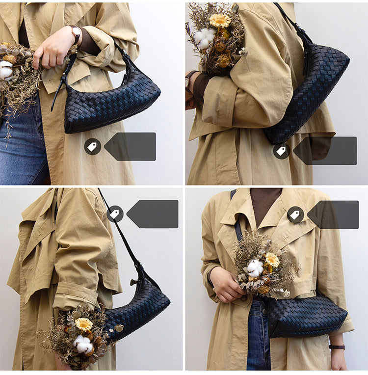 メッシュレザー 2way bag〈3color〉