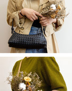 メッシュレザー 2way bag〈3color〉