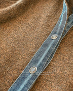 レイヤードライク 異素材MIXシャツ〜カジュアル×きれいめ〜 - ivonir