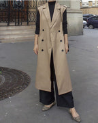  - paris - トレンチ ロングベスト〈2color〉 - ivonir