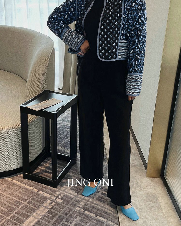  - retro - リバーシブルキルティングジャケット - ivonir