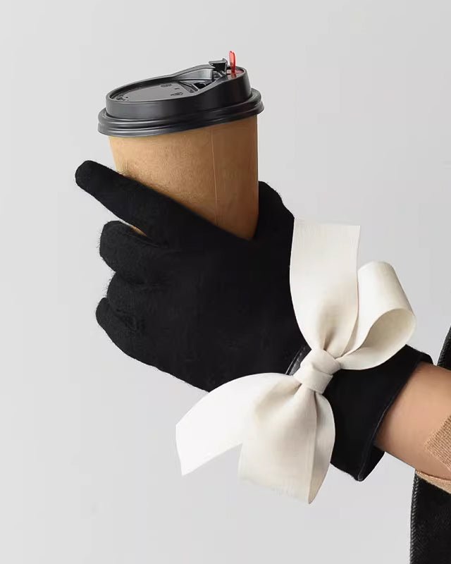 【残り１点】 - Ribon - 手袋〈ヘップバーンStyle〉 - ivonir