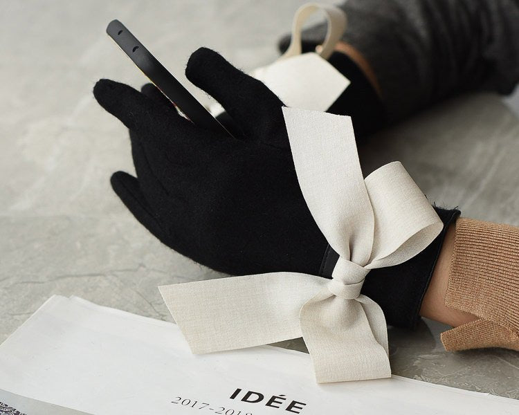 【残り１点】 - Ribon - 手袋〈ヘップバーンStyle〉 - ivonir