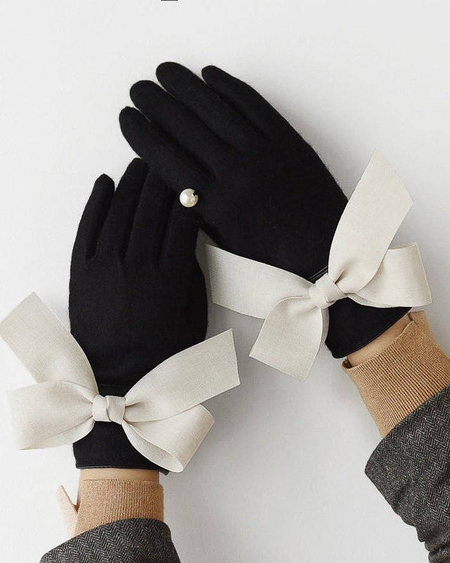 【残り１点】 - Ribon - 手袋〈ヘップバーンStyle〉 - ivonir