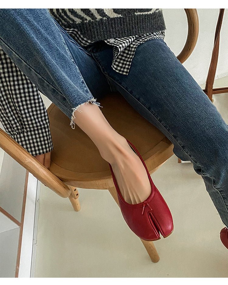 ”tabi” ballet shoes - 足袋バレエシューズ - ivonir