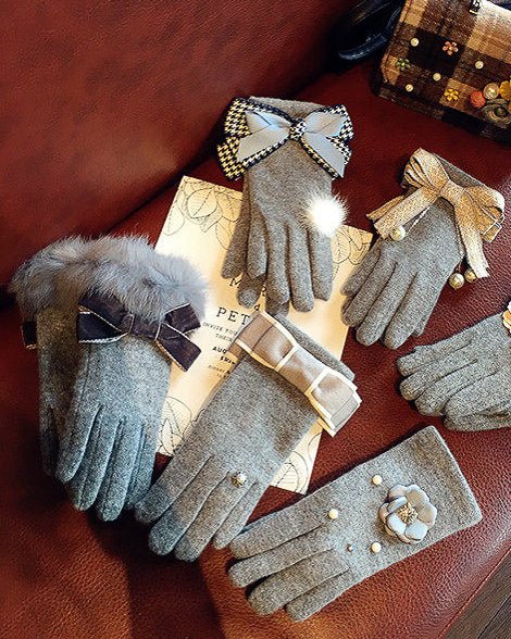 【残り１点】 - The Lady - 手袋〈ヘップバーンStyle〉 - ivonir