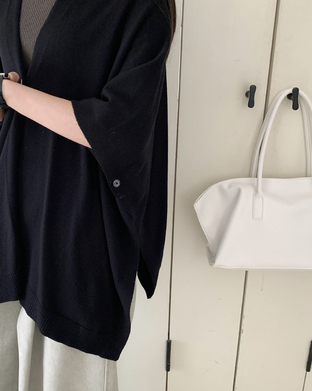 ニットショールカーデ〈3color〉