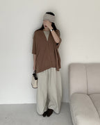 ニットショールカーデ〈3color〉