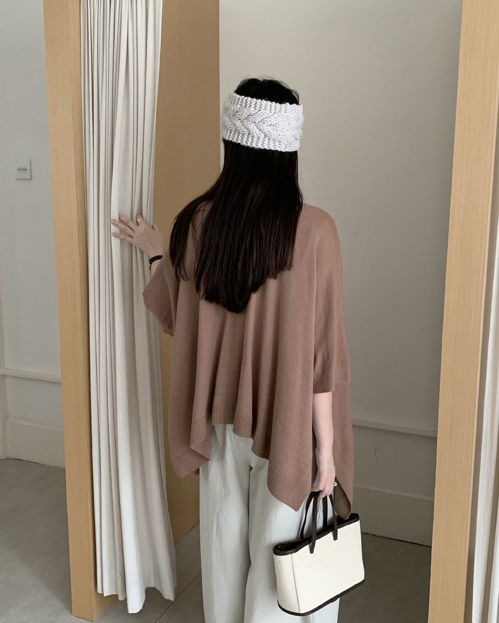 ニットショールカーデ〈3color〉
