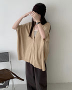 ニットショールカーデ〈3color〉