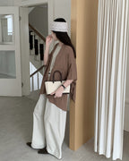 ニットショールカーデ〈3color〉