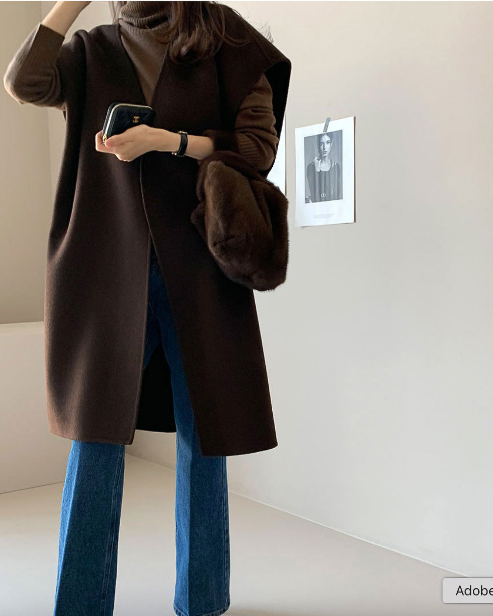 ベストコート〈３color〉 brown