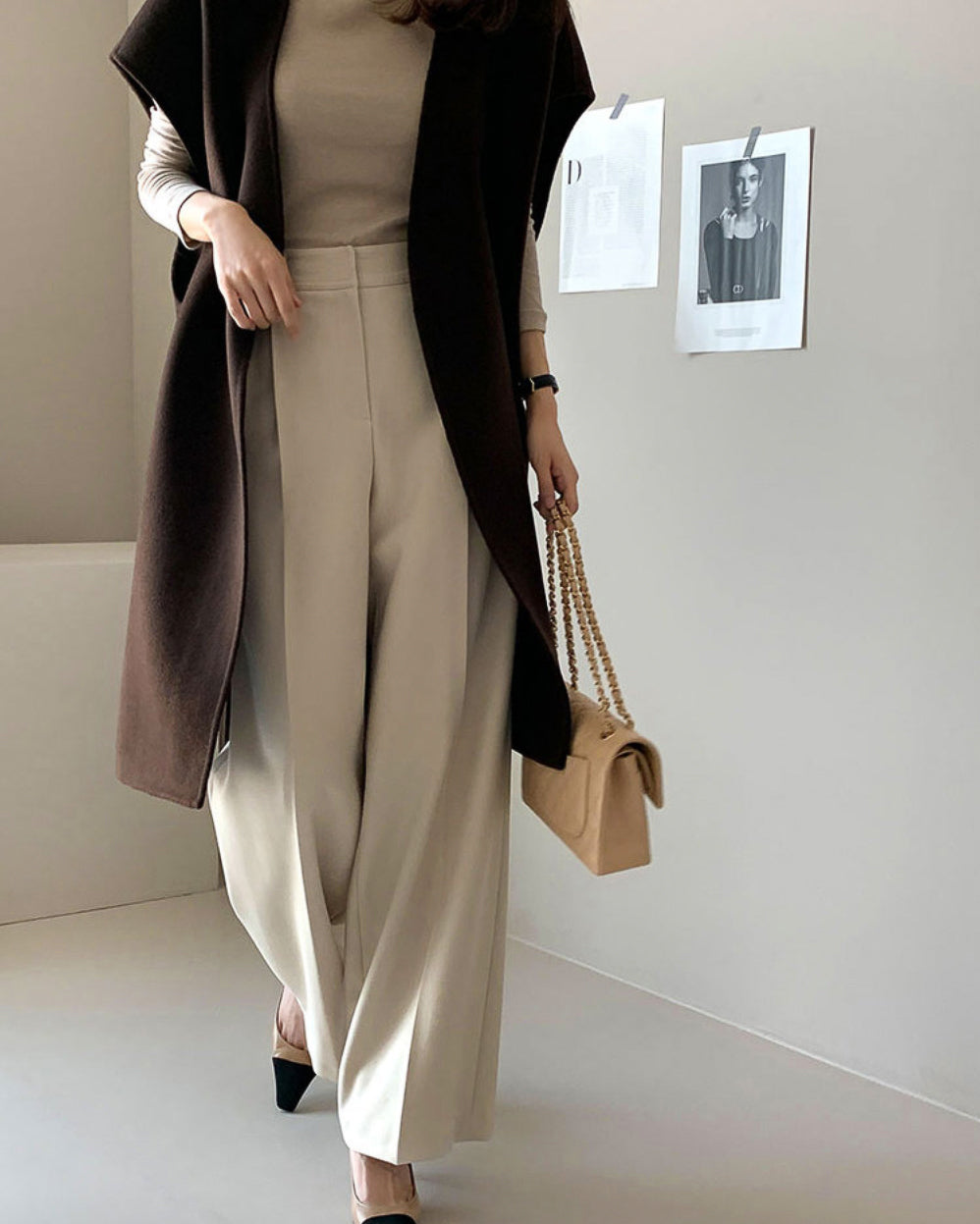 ベストコート〈３color〉 brown