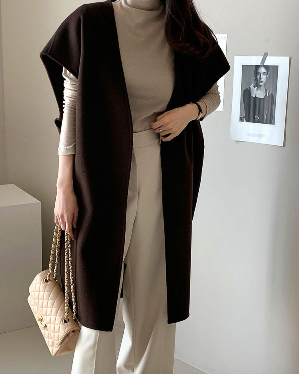 ベストコート〈３color〉 brown
