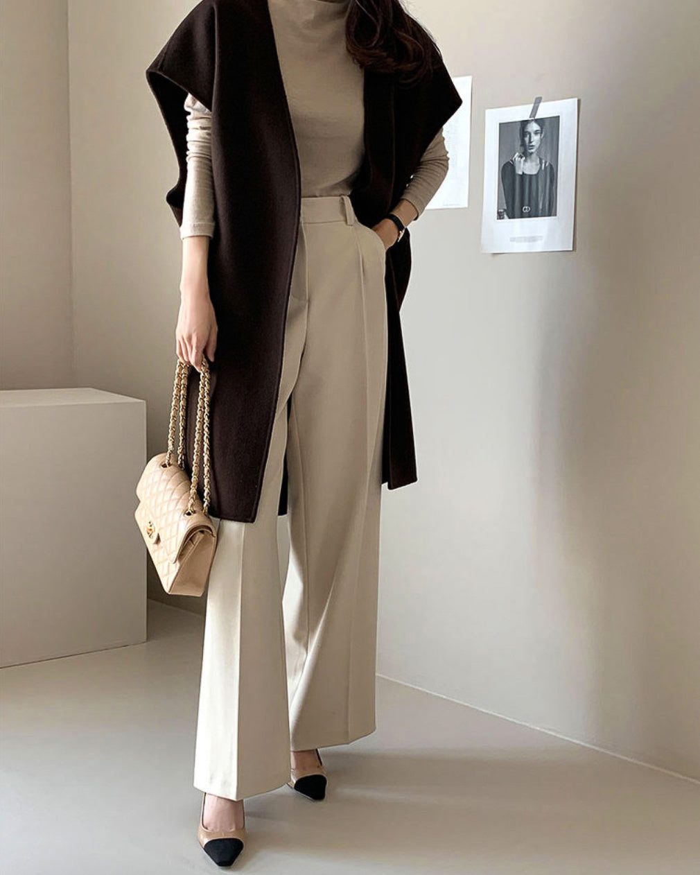 ベストコート〈３color〉 brown