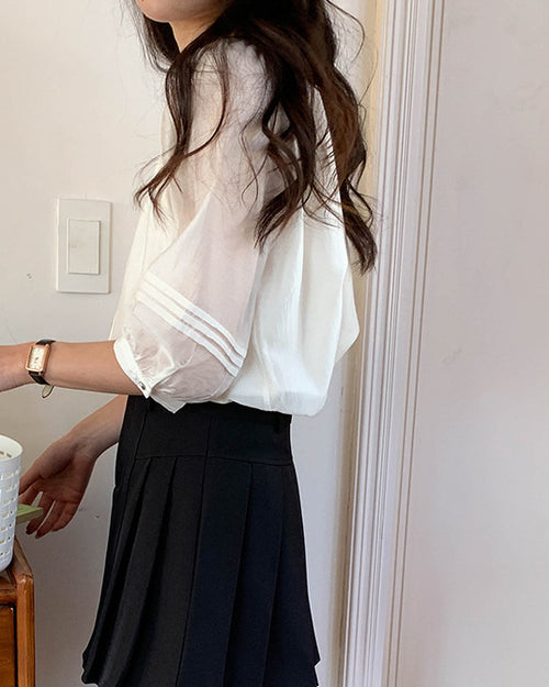 スキッパーリラックス ブラウス