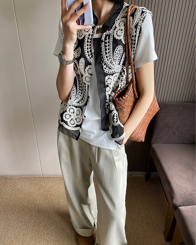 クロシェット ジレ