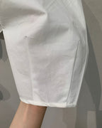 ラペルシルエットブラウス